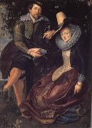 Peter Paul Rubens The Artist and his Wife in a Honeysuckle Bower (mk01) Spain oil painting artist